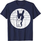 Easter Bunny Shadow Rock Hand Rabbit Rocker Boys Kids Men T-Shirt - T-Shirt | Navy