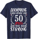 Annoying Each Other For 50 Years 50th Wedding Anniversary T-Shirt - T-Shirt | Navy