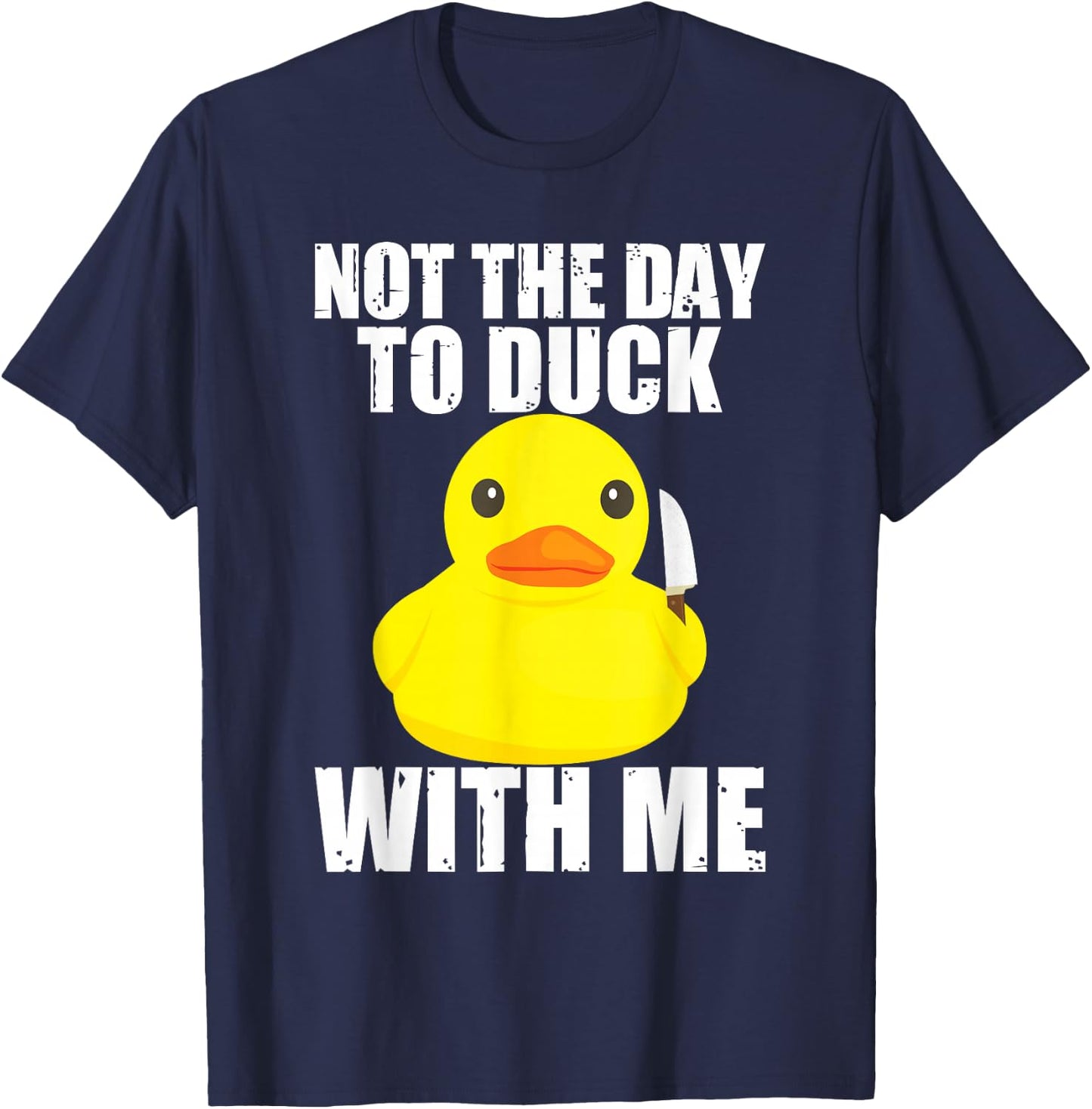 Rubber Duck Rubber Ducky Rubber Duckie T-Shirt - T-Shirt | Navy