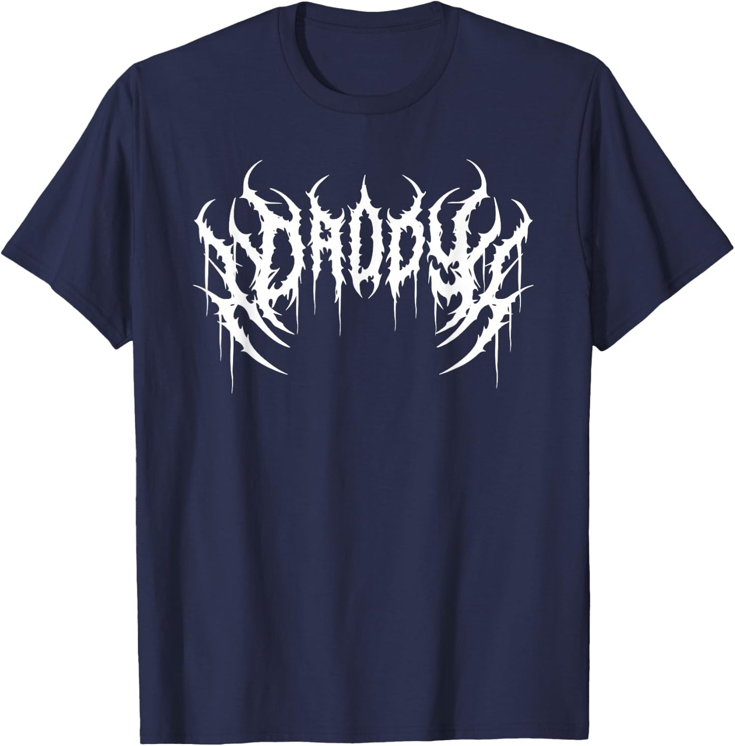 Hardcore Heavy Metal Daddy T-Shirt - T-Shirt | Navy