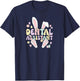 Dental Assistant Easter Bunny Dental Assisting Easter Day T-Shirt - T-Shirt | Navy