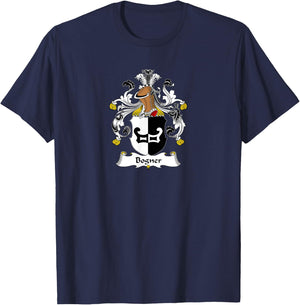 Bogner Coat of Arms - Family Crest T-Shirt - T-Shirt | Navy