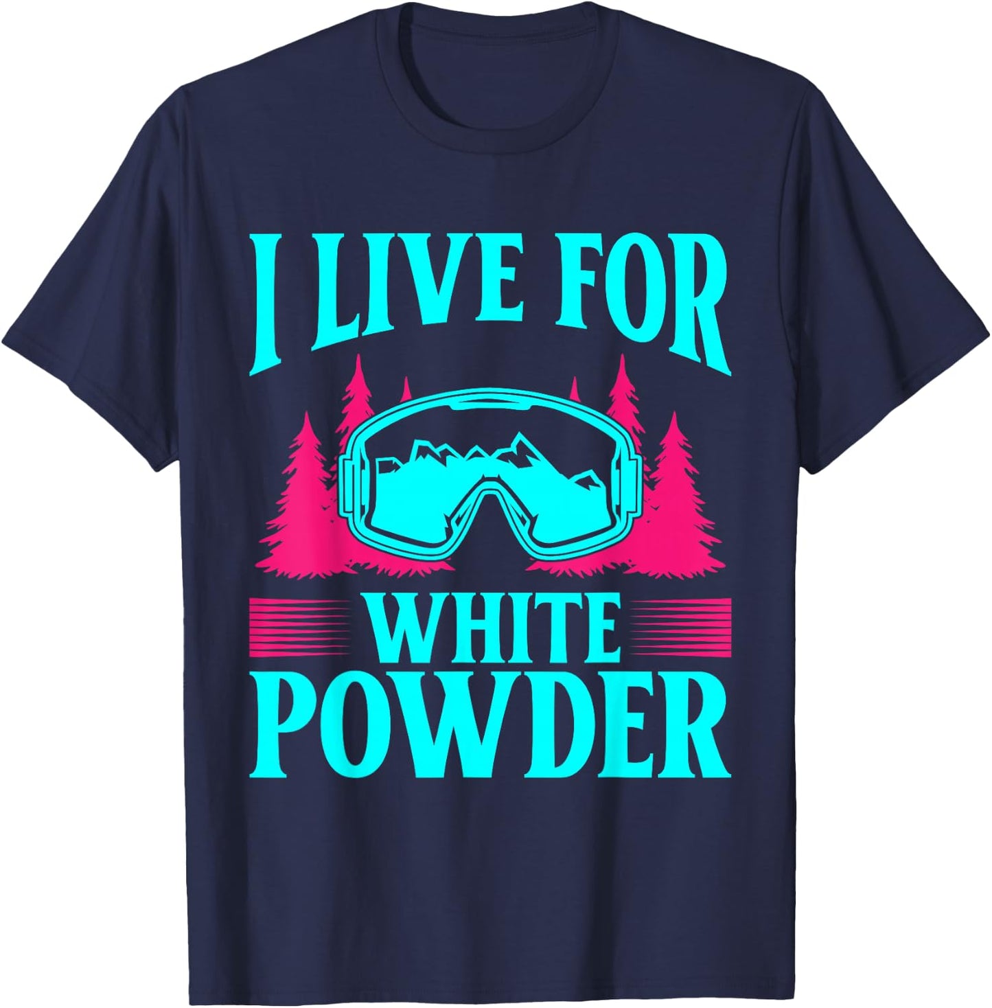 Ski 90s 80s Ski Outfit Retro Skiing T-Shirt - T-Shirt | Navy