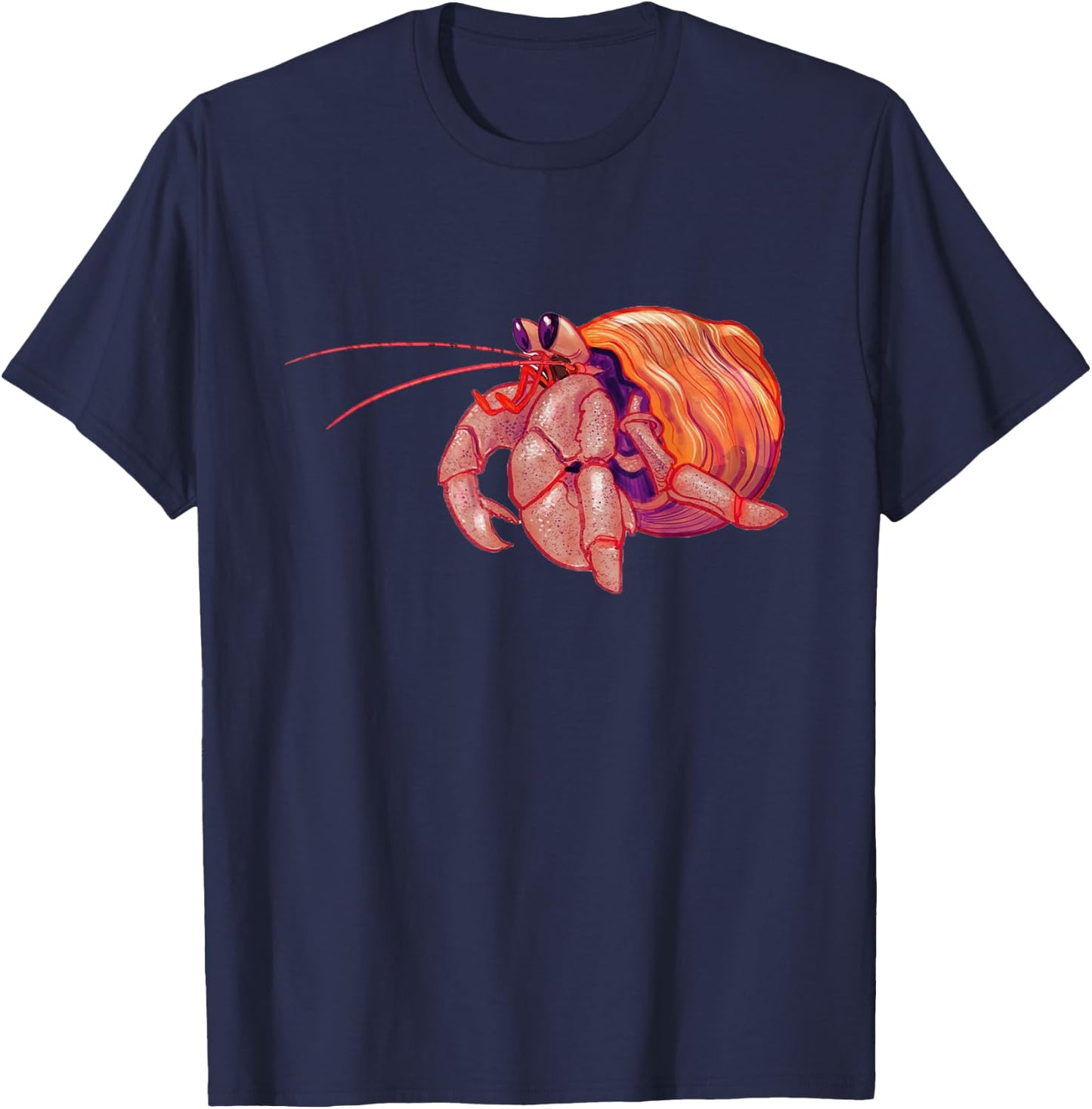 Hermit Crab , I Am Really A Hermit Crab Shirt T-Shirt - T-Shirt | Navy