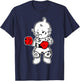 Urban Empyre Kewpie Baby Boxer , Small, Black T-Shirt - T-Shirt | Navy