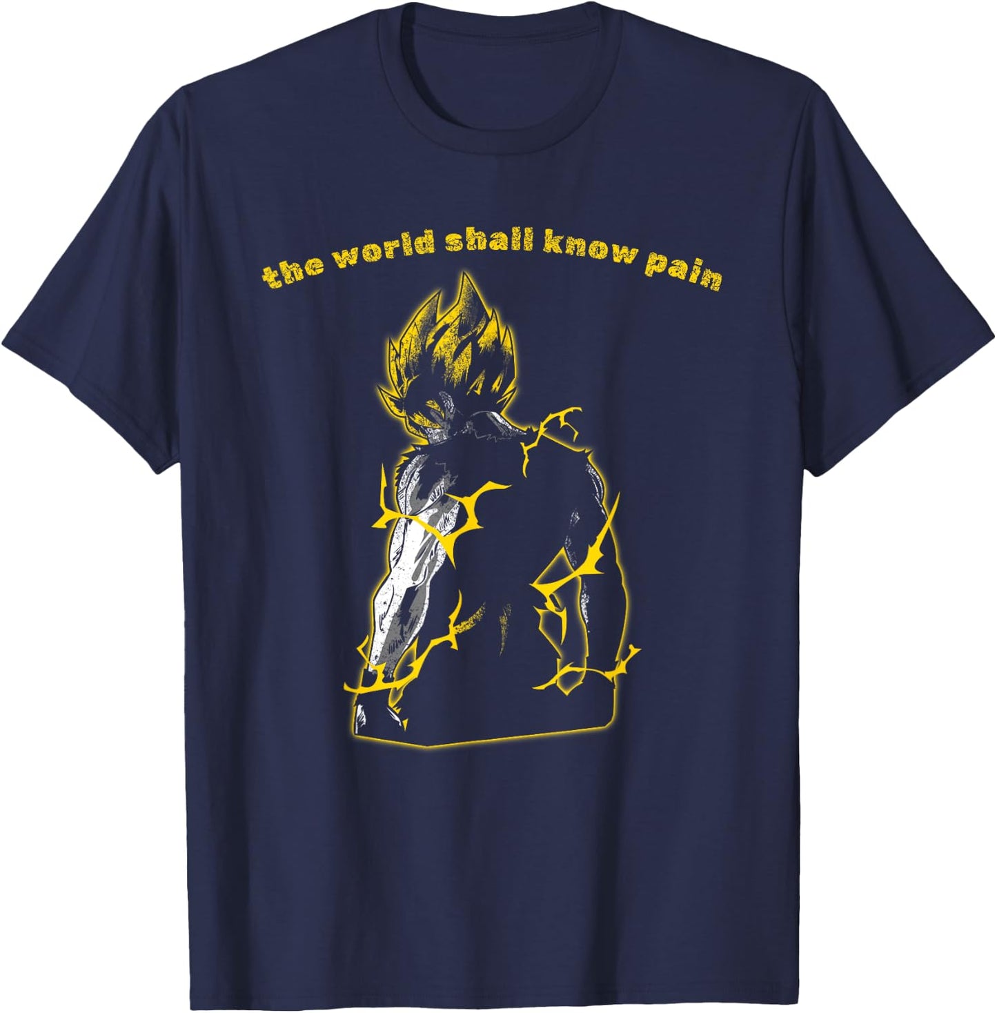 Herren Japanische Harajuku Anime Gym Tokyo Men T-Shirt - T-Shirt | Navy