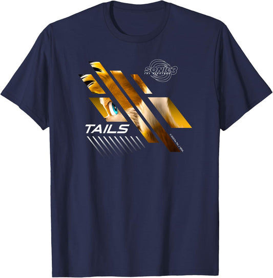Sonic The Hedgehog 3 - Tails T-Shirt - T-Shirt | Navy