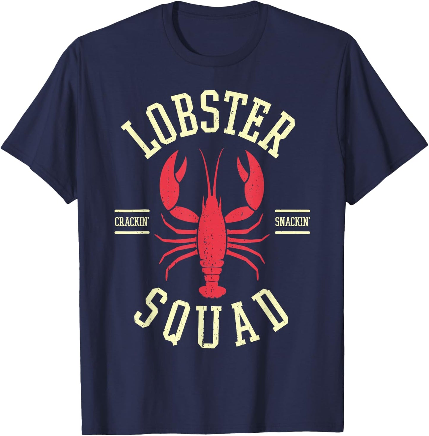 Lobster Squad Lobster Festival I Lobster Enthusiasts T-Shirt - T-Shirt | Navy