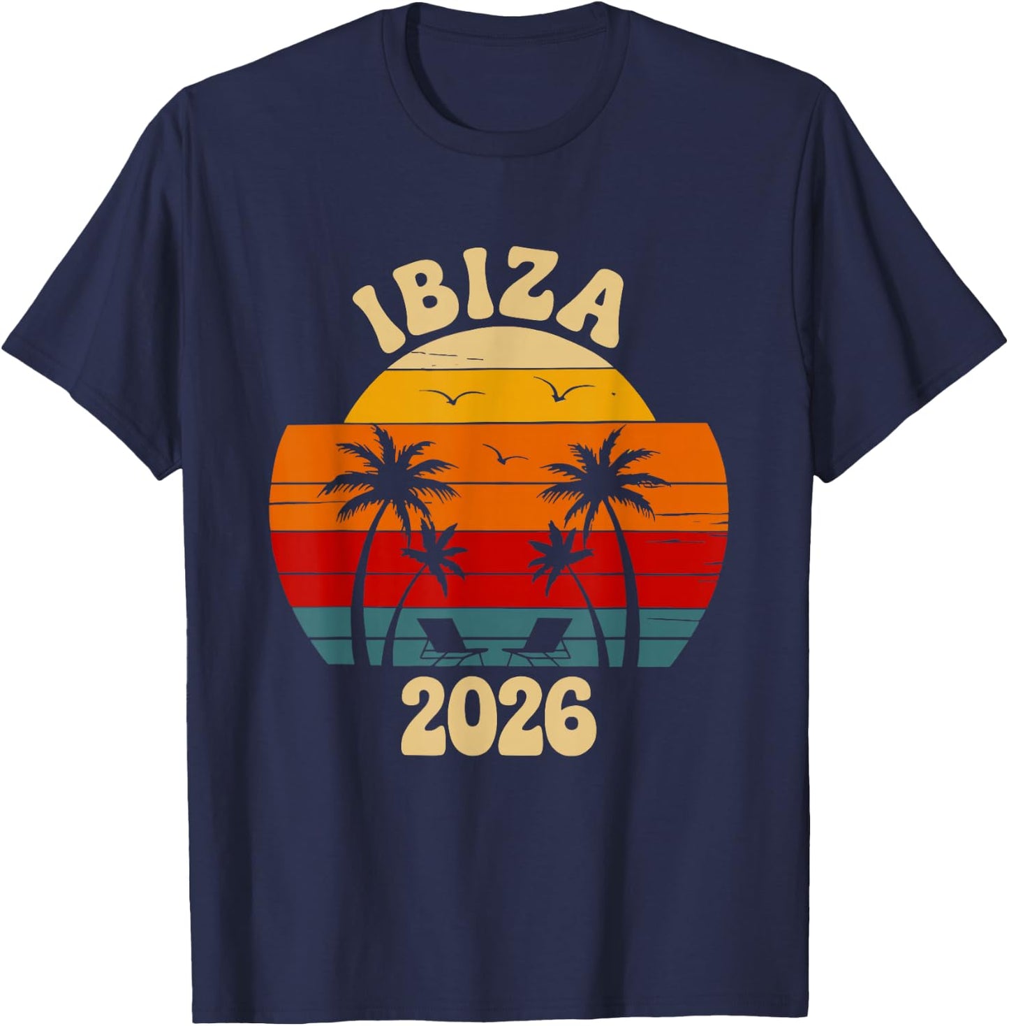 Ibiza 2026 Outfit Ibiza 2026 T-Shirt - T-Shirt | Navy