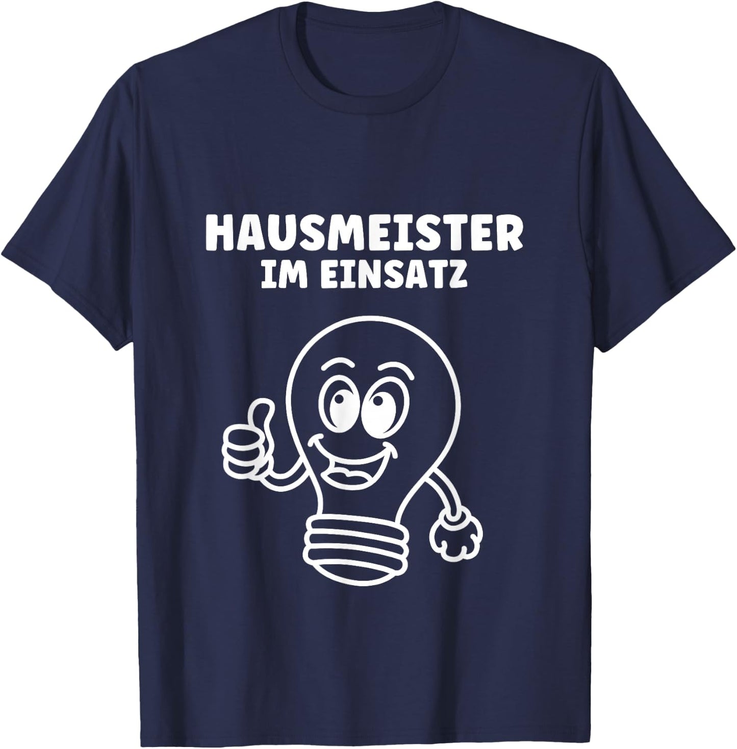 Facility Manager Profession Home Technician Janitorial in Use , black T-Shirt - T-Shirt | Navy