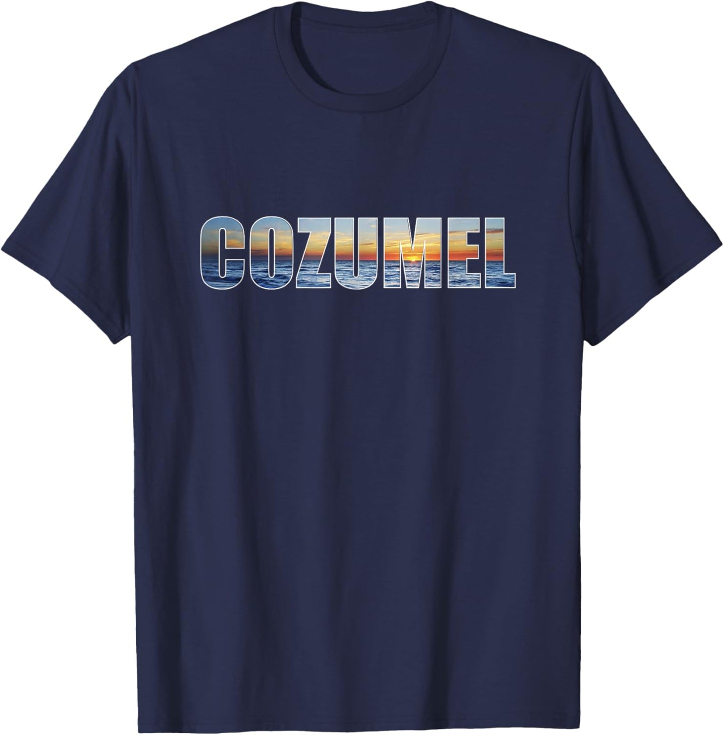 Cozumel Mexico Souvenir T-Shirt - T-Shirt | Navy