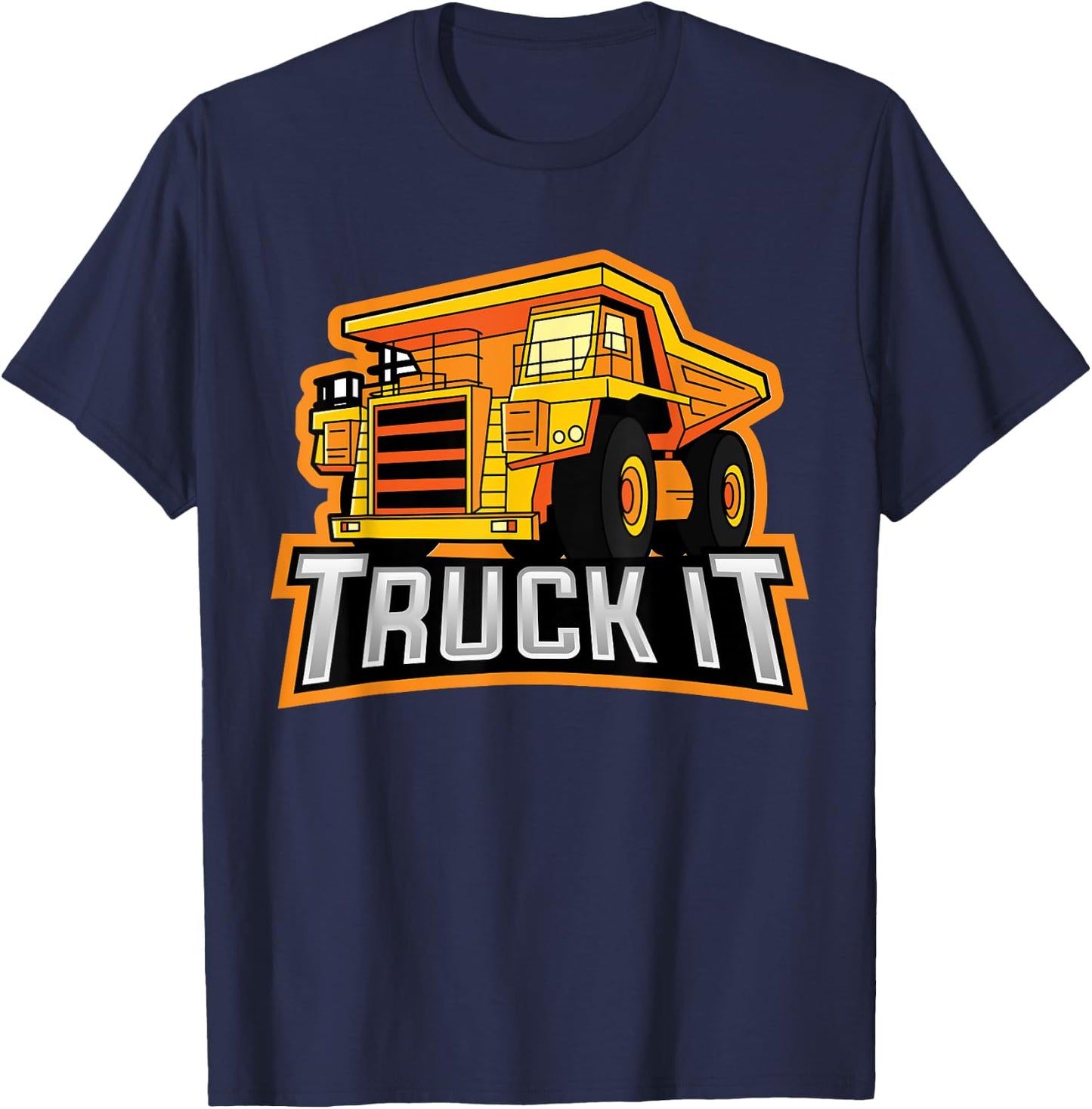 Mining Dump Truck Driver - Haul Truck Operator Gift T-Shirt - T-Shirt | Navy