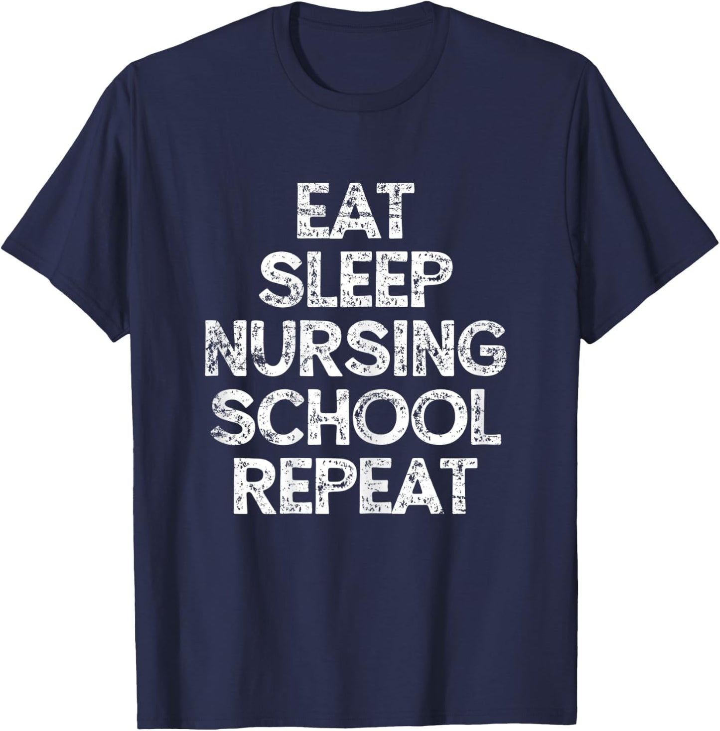 Nursing School Future Nurse Student T-Shirt - T-Shirt | Navy