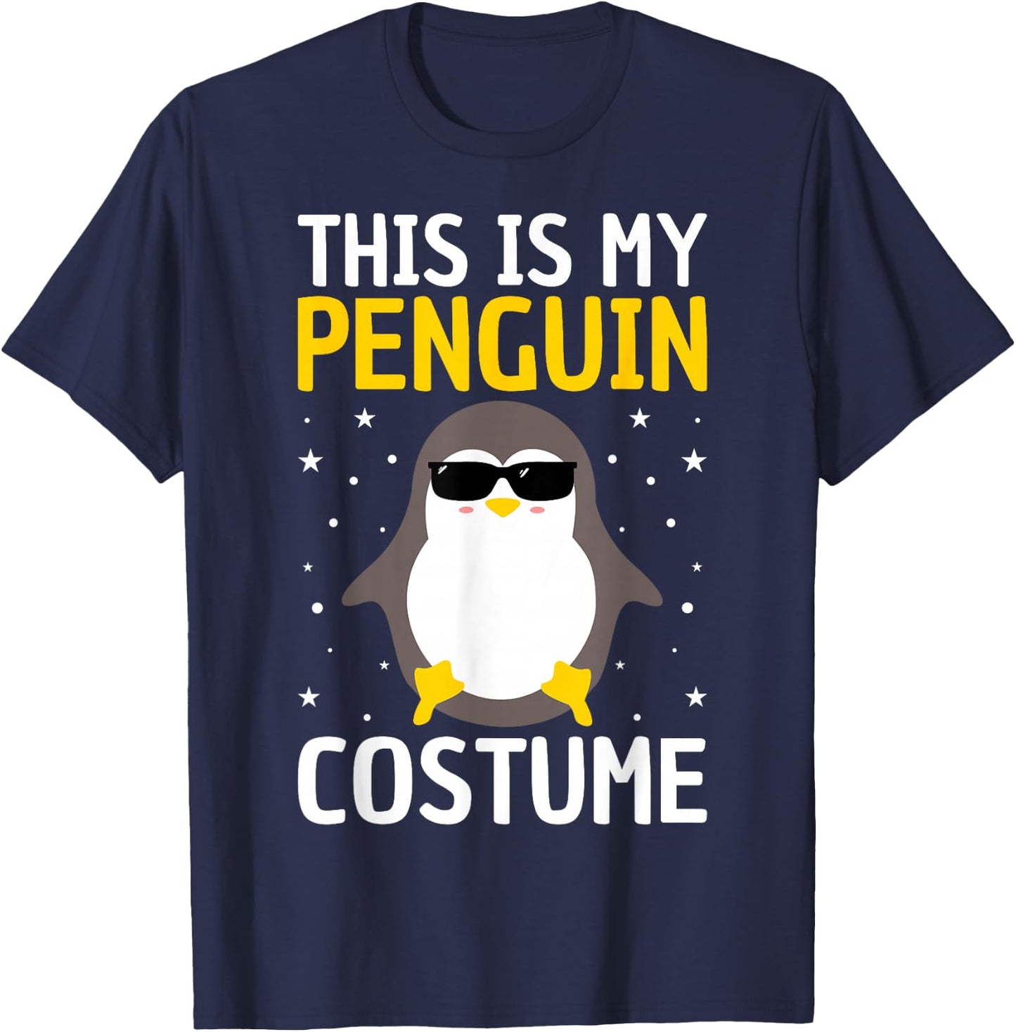 My Penguin Costume Men Women Kid Penguin Lover Funny Penguin T-Shirt - T-Shirt | Navy