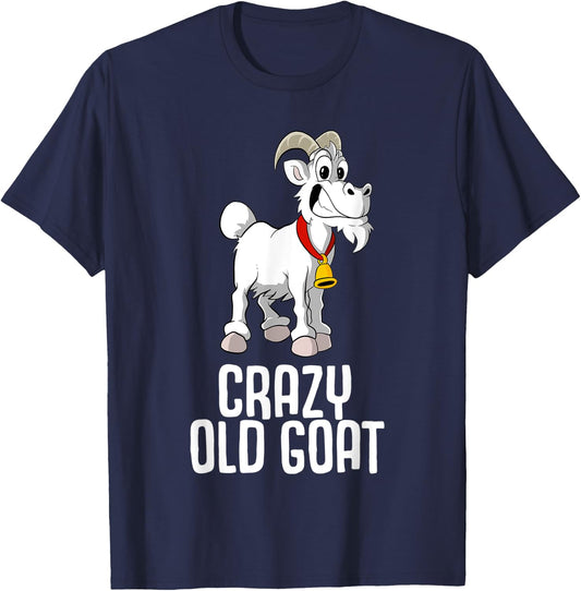 Crazy Old Goat T-Shirt - T-Shirt | Navy
