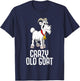 Crazy Old Goat T-Shirt - T-Shirt | Navy