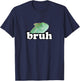 Cute Kids Boys Girls Bruh Reptile Veiled Chameleon Lover T-Shirt - T-Shirt | Navy