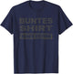 Sarkasmus Black Edition: Buntes T-Shirt - T-Shirt | Navy