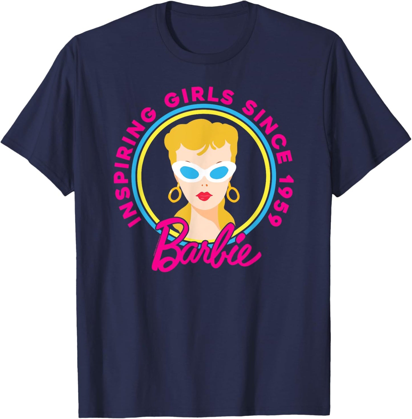 Barbie Inspirational Girls' , black T-Shirt - T-Shirt | Navy