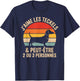 Teeshirt Dachshund Dog J'aime Les Dachshunds and 2 or 3 People T-Shirt - T-Shirt | Navy