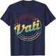 Coolster und Bester Vati der ganzen Welt Vintage Papa Motiv T-Shirt - T-Shirt | Navy