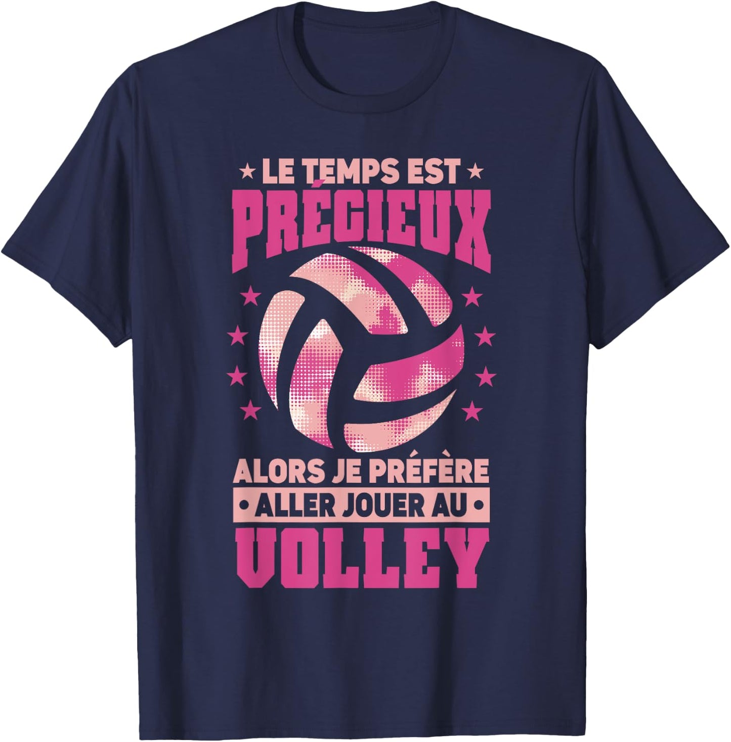 Volleyball Coach Humor Volleyball Women , Black, S T-Shirt - T-Shirt | Navy