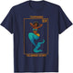 Orisha Yemaya Yemoja 7 African Powers Tarot African Mermaid T-Shirt - T-Shirt | Navy