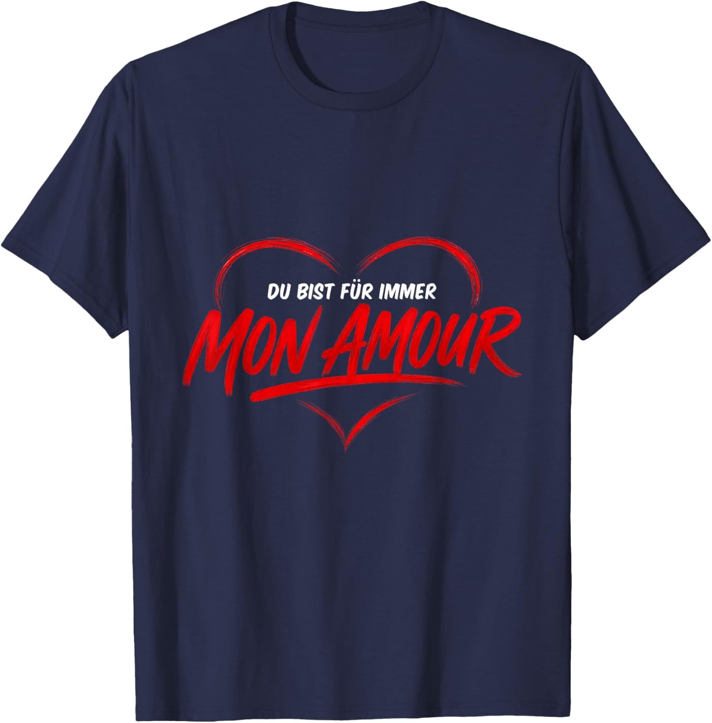 Mon Amour Mallorca Party, Malle - Jahrestag Verlobung T-Shirt - T-Shirt | Navy