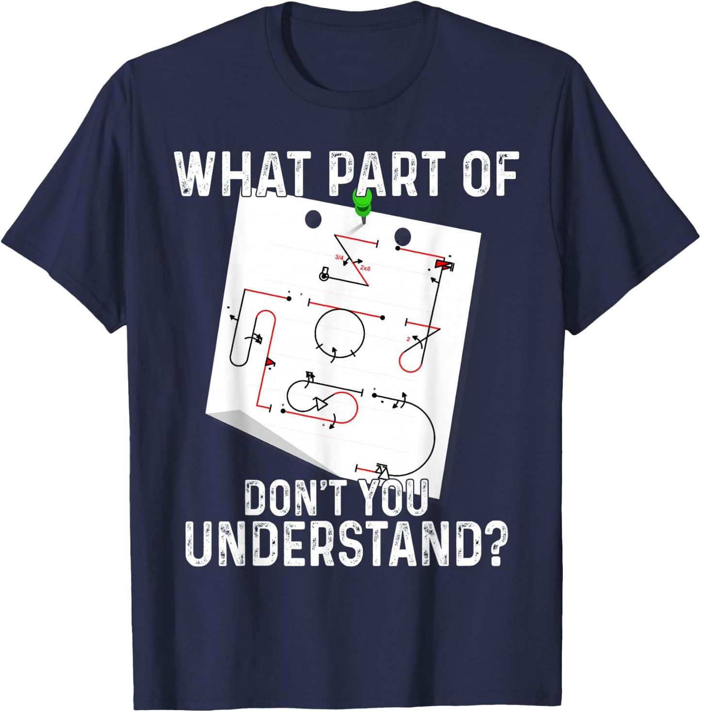 What Part Of Don't You Understand Aerobatic Aresti Figures T-Shirt - T-Shirt | Navy