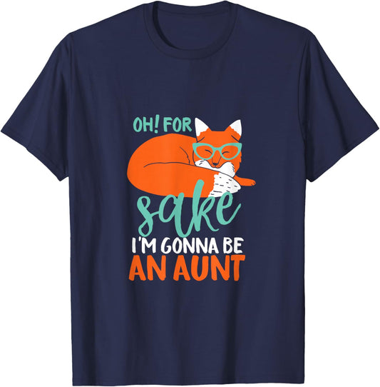 I'm Gonna Be An Aunt Funny Pregnancy Announcement T-Shirt - T-Shirt | Navy