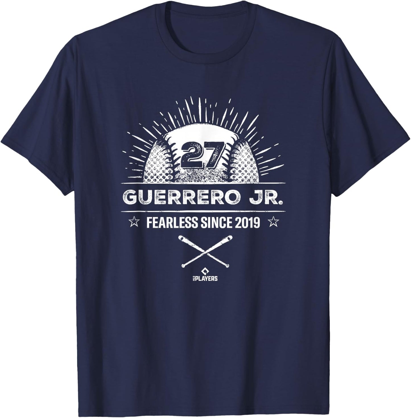 Vladimir Guerrero, Jr. Fearless T-Shirt - T-Shirt | Navy