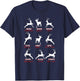Funny Deer Hunters Reindeer Hunting T-Shirt - T-Shirt | Navy