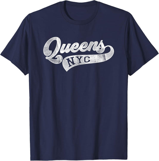 Queens NYC - New York City T-Shirt - T-Shirt | Navy