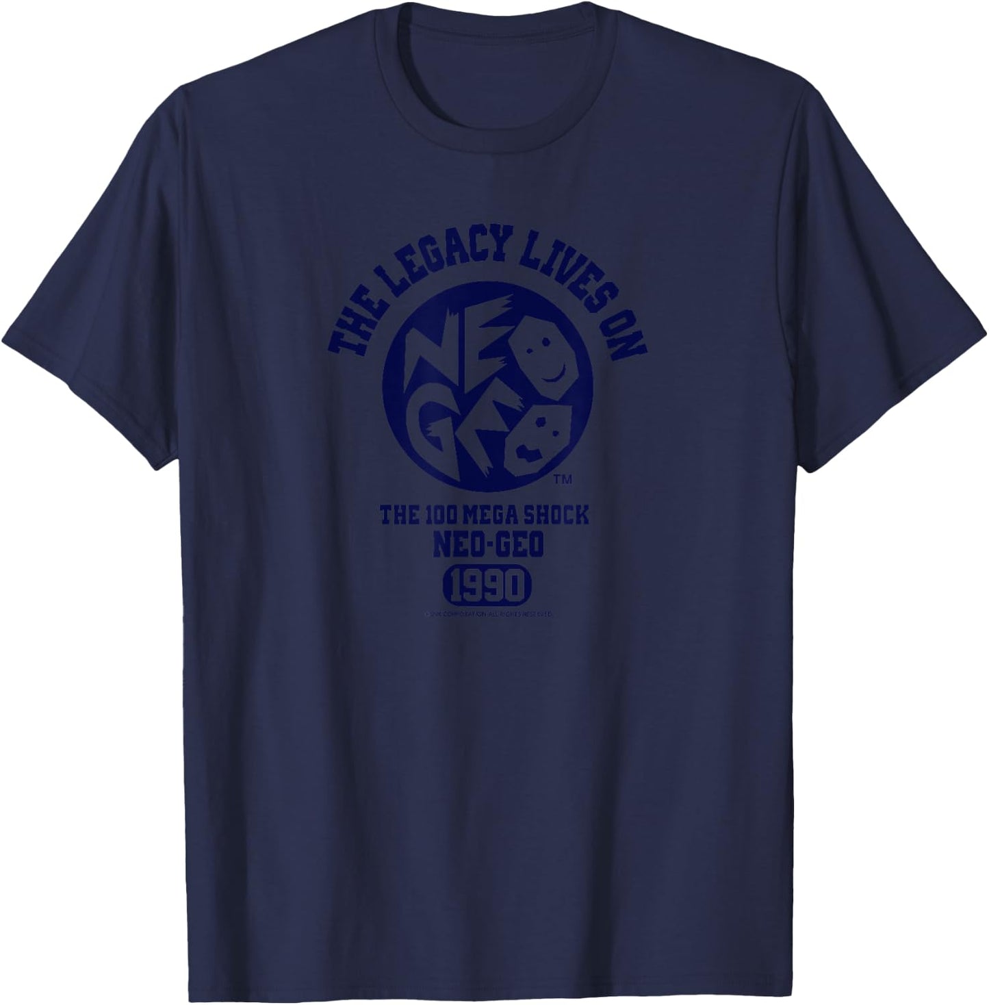 NEOGEO mit Gesichtsmarkierung T-Shirt - T-Shirt | Navy