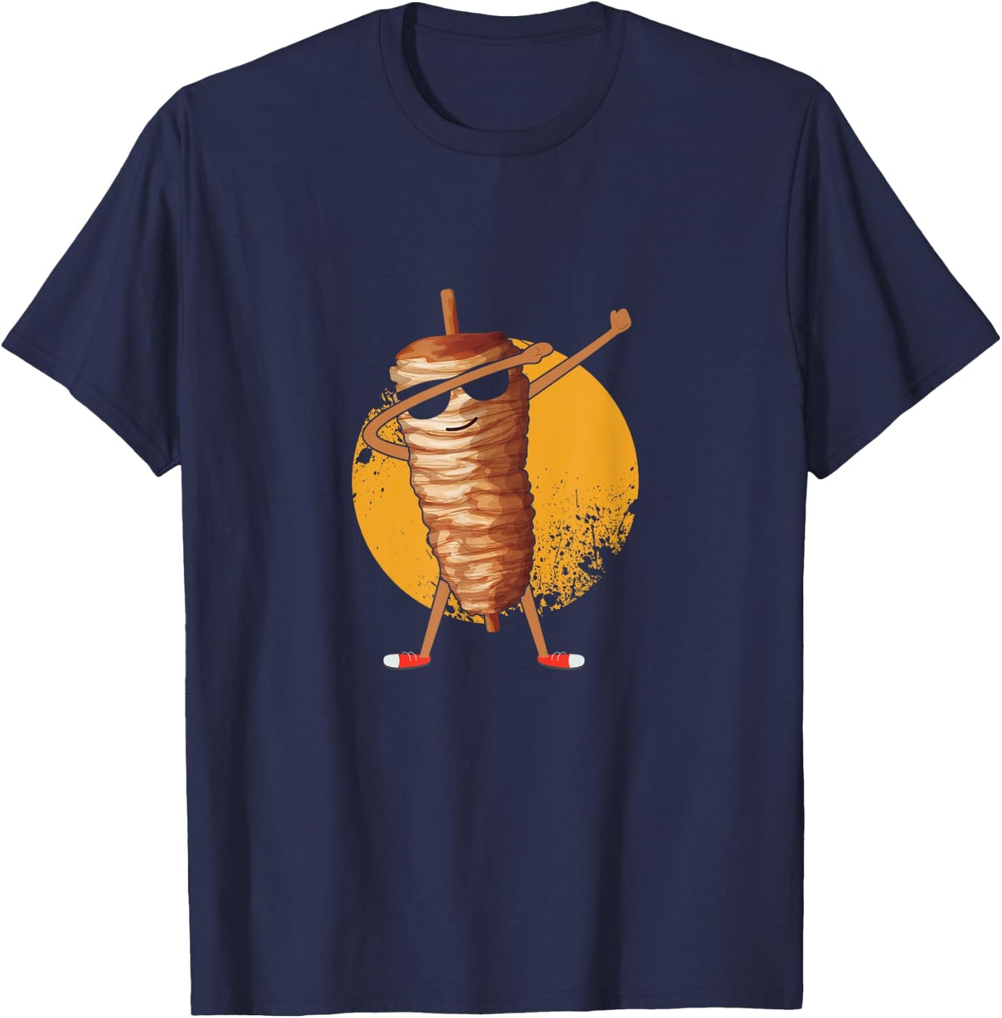 Shawarma Lovers Shawarma Doner Arabic Kitchen Fan T-Shirt - T-Shirt | Navy