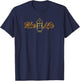 Funny Tube Life Vacuum Tube radio amp T-Shirt - T-Shirt | Navy