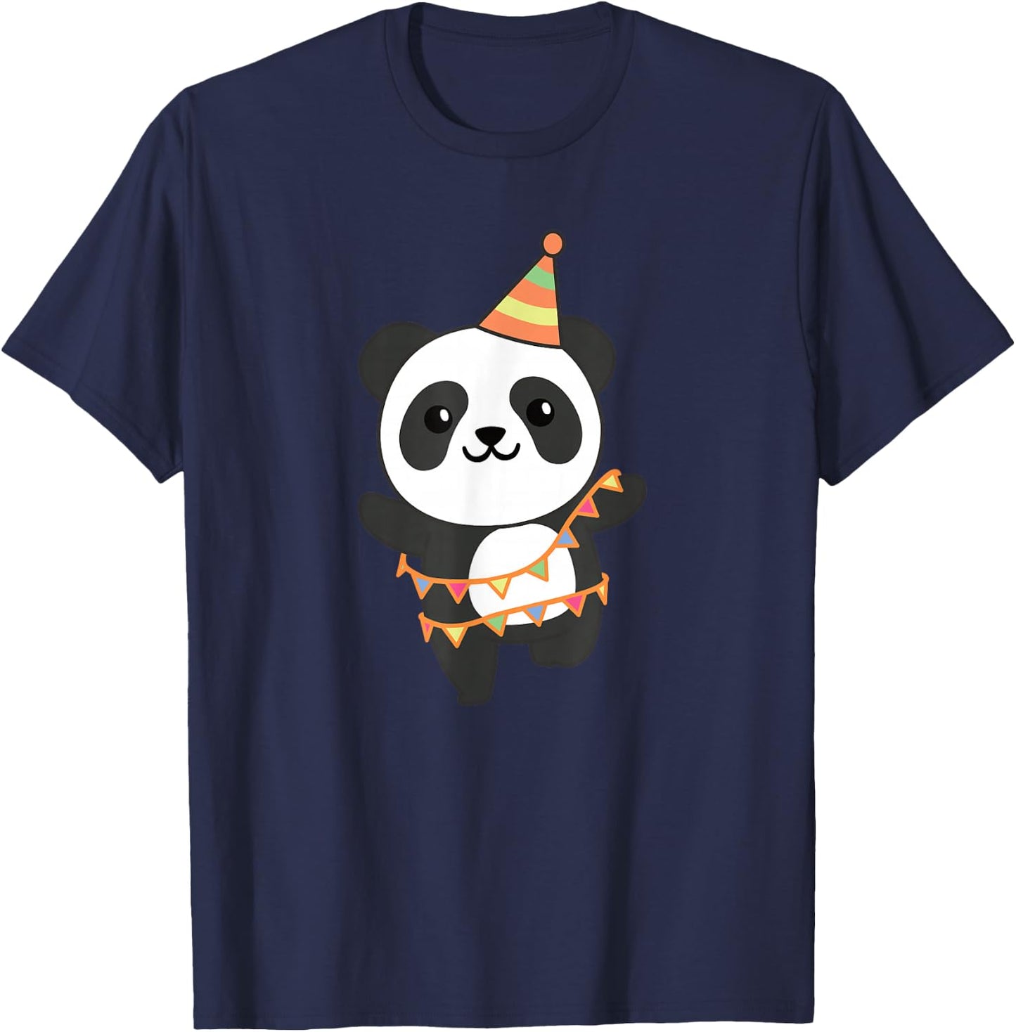 Birthday Panda For Kids A Birthday Panda T-Shirt - T-Shirt | Navy