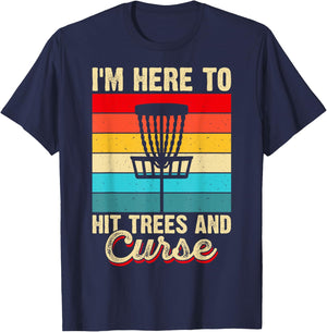 Disc Golf Shirt Disc Golf Bekleidung Herren Disc Golf Zubehör T-Shirt - T-Shirt | Navy