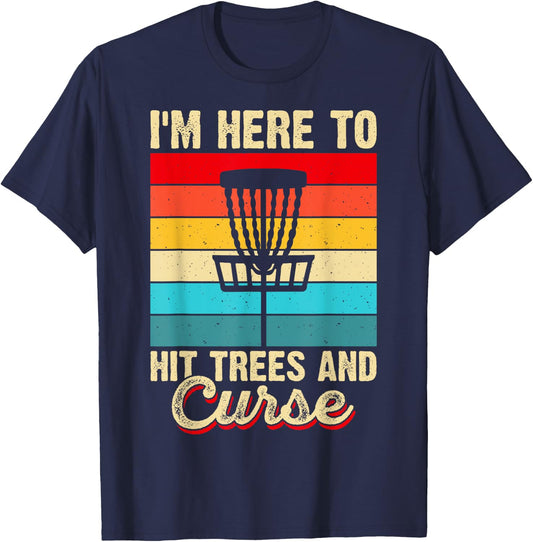 Disc Golf Shirt Disc Golf Bekleidung Herren Disc Golf Zubehör T-Shirt - T-Shirt | Navy
