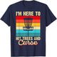 Disc Golf Shirt Disc Golf Bekleidung Herren Disc Golf Zubehör T-Shirt - T-Shirt | Navy
