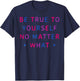 Bi Colors Motivational Bisexual Pride Statement T-Shirt - T-Shirt | Navy