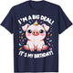 I'm A Big Deal It's My Birthday Funny Birthday Pig T-Shirt - T-Shirt | Navy