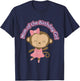 Monkey Ballerina Mom of Birthday Girl Party T-Shirt - T-Shirt | Navy