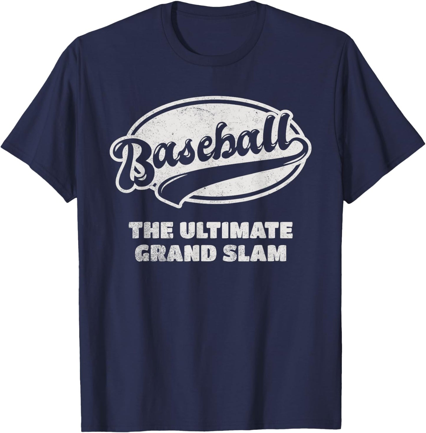 Baseball The Ultimate Grand Slam T-Shirt - T-Shirt | Navy