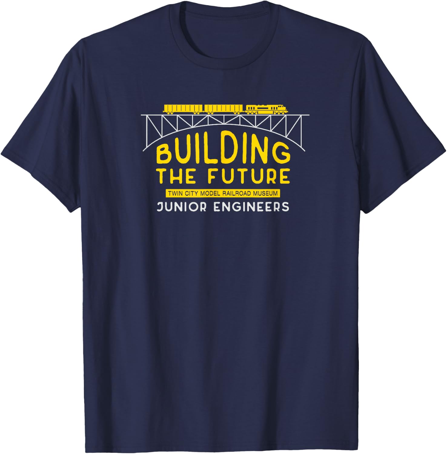 Building The Future - Junior Engineers T-Shirt - T-Shirt | Navy