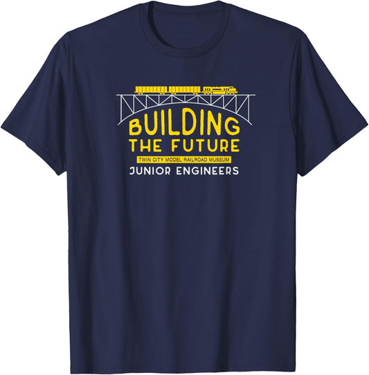 Building The Future - Junior Engineers T-Shirt - T-Shirt | Navy