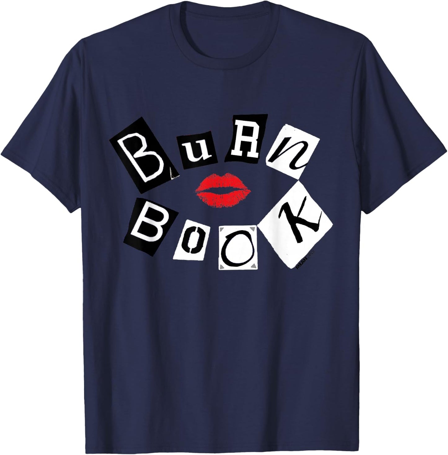 Mean Girls - The Burn Book T-Shirt - T-Shirt | Navy