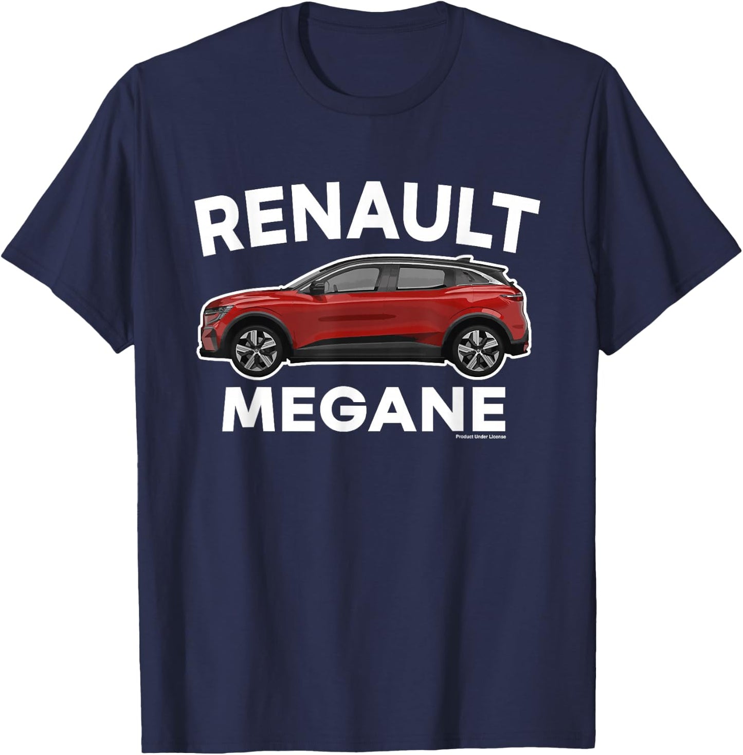 Renault Megane Family Car T-Shirt - T-Shirt | Navy