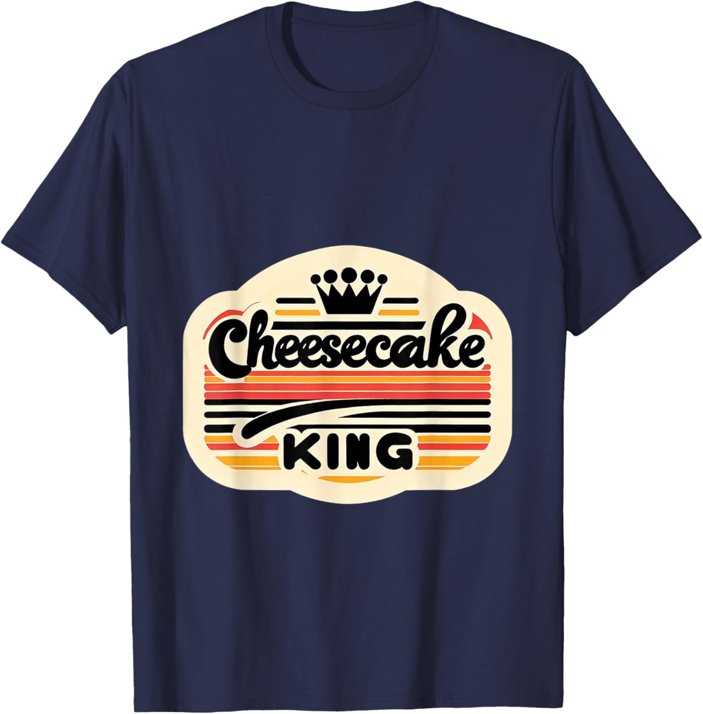 Cheesecake King T-Shirt - T-Shirt | Navy
