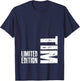 Vornamen Limited Edition Geburtstag Geschenk für Tim T-Shirt - T-Shirt | Navy